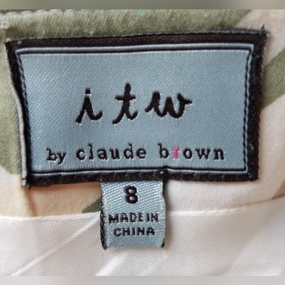 itw by claude brown multiple skirt. Size 8. - Picture 8 of 14